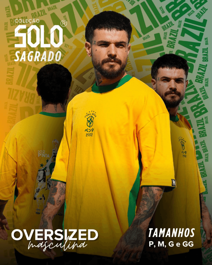 Camiseta Penta 2002 Oversized