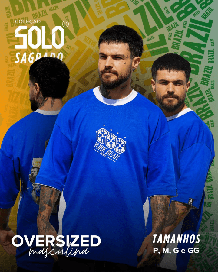 Camiseta Tetracampeão 94 Oversized
